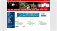 Desktop Screenshot of embajadadeaustria.org