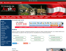 Tablet Screenshot of embajadadeaustria.org